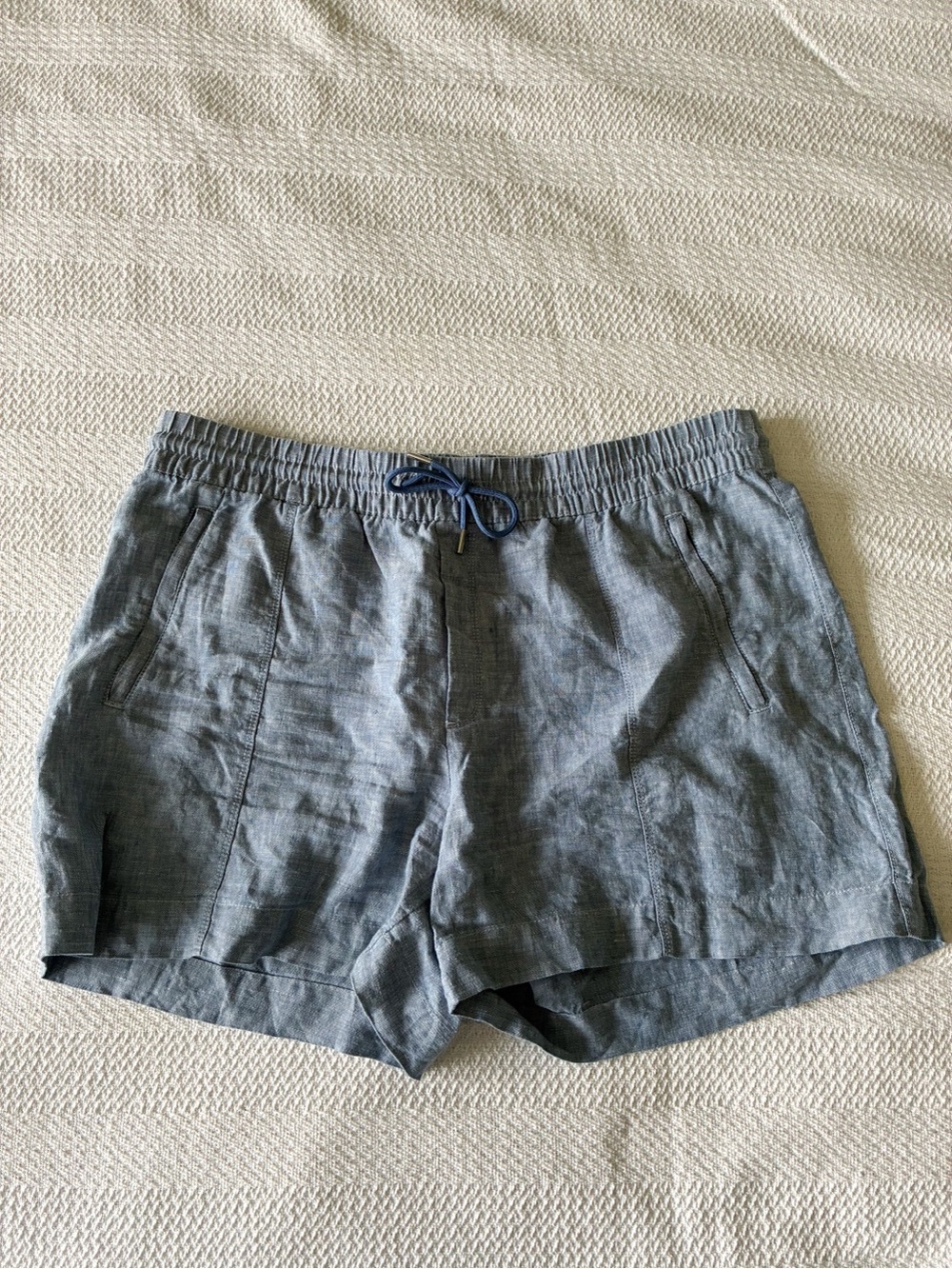 Athleta Drawstring linen shorts